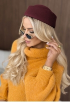 Czapka typu toczek Quiet Elegance czarna