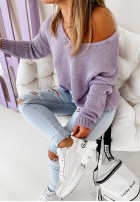 Sweter Feel Lilac