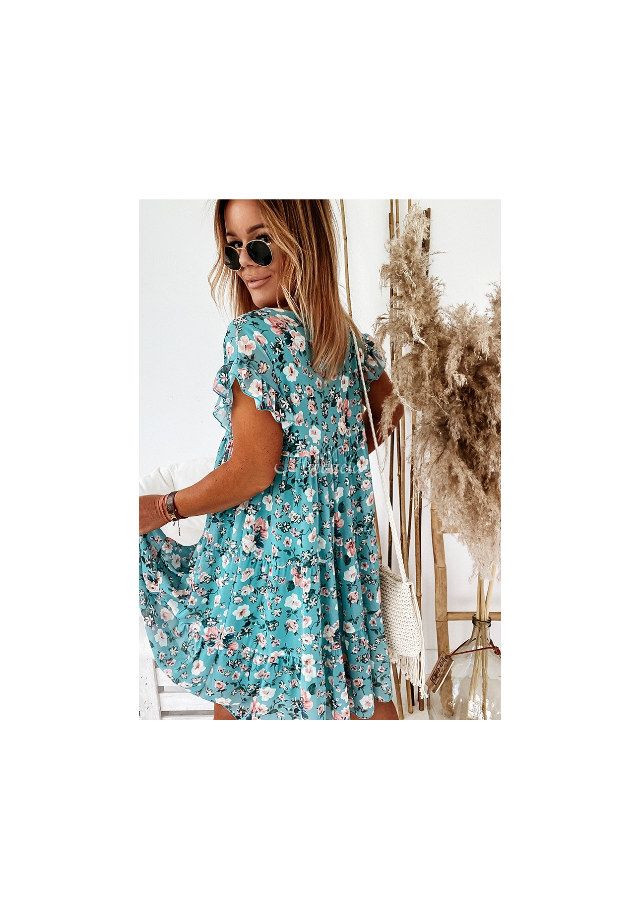 Bellarose Blue Floral Dress