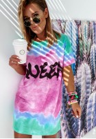 Sukienka Tunika Queen Ombre Pink