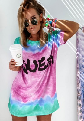 Queen Ombre pink tunic dress