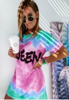 Sukienka Tunika Queen Ombre Pink