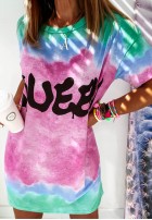 Sukienka Tunika Queen Ombre Pink